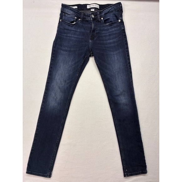 Calvin Klein Jeans Denim - Calvin Klein Modern Slim Jeans‎ Indie Sleaze Minimalist Indigo - 28 Dark Blue